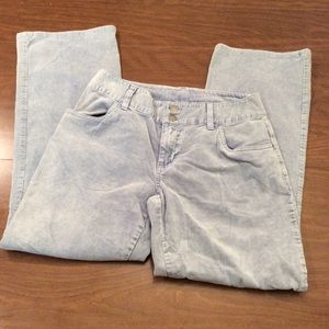 Sonoma Petite Stretch 2 Button Corduroys